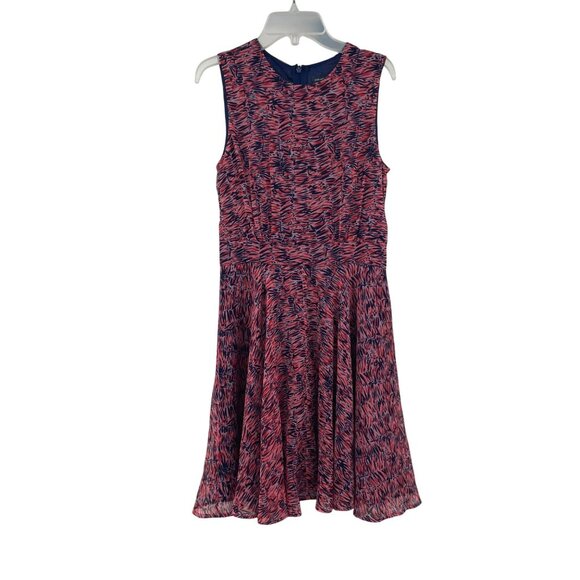 French Connection Womens A-Line Dress Sleeveless Multicolor Size 4 - Picture 1 of 9